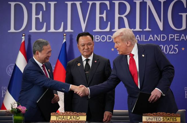 Таїланд і Камбоджа підписали розширену мирну угоду за посередництва Трампа Таїланд і Камбоджа підписали розширену мирну угоду за посередництва Трампа